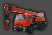 Автомобильный кран КС-55726 (25 т)  КамАЗ-65115